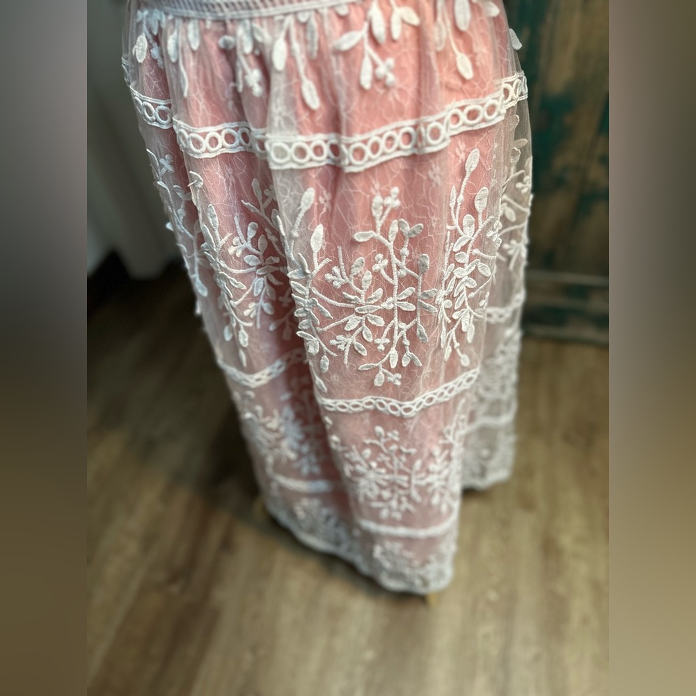 Ivy City Co | Dresses | Sicily Dress With Flutter Sleeves In Pink size 1x - Picture 11 of 17